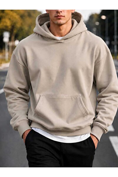 BENROMA 3 Yarn Combed Cotton Hooded Sweatshirt Lr3