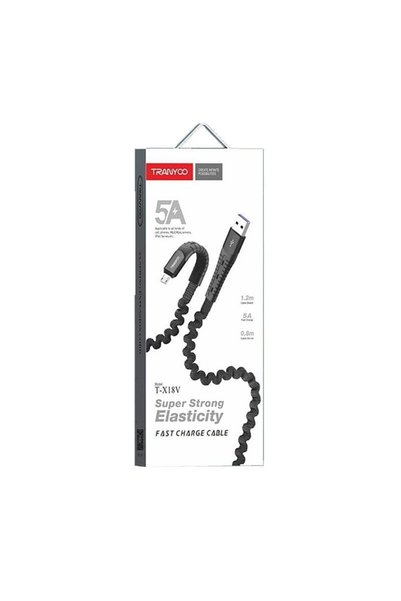 OEM Καλώδιο φόρτισης micro USB ελαστικό 1.2m - Micro USB cable