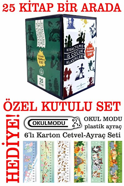 TÜRKİYE İŞ BANKASI KÜLTÜR YAYINLARI Kısaltılmış İş Çocuk Klasikleri 2.Set – K...