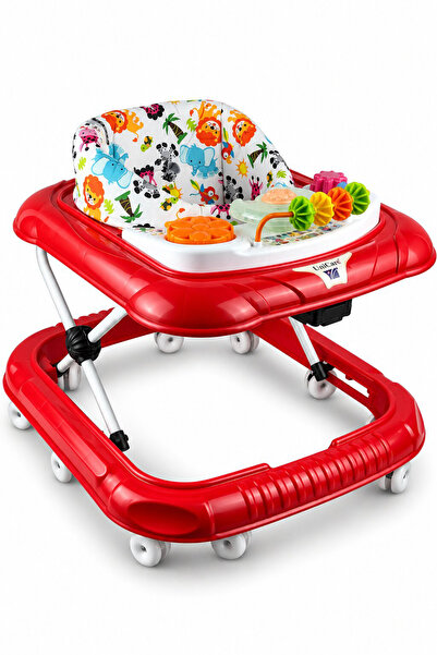 Baby Home Lüks Oyuncaklı Müzikli Ve Işıklı Yürüteç 3 Kademeli Bebek Yürüteci