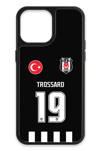 Beşiktaş Leandro Trossard Forma iPhone 13 Pro Max Case (Glass) - Licensed Ori...
