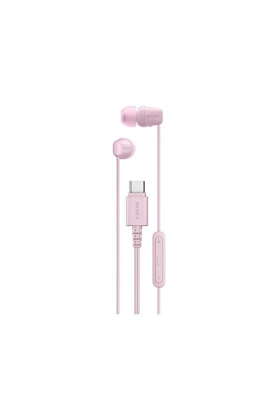 Sony IER-EX15CP Usb-C Kablolu Silikonlu Kulak İçi Kulaklık - Pembe