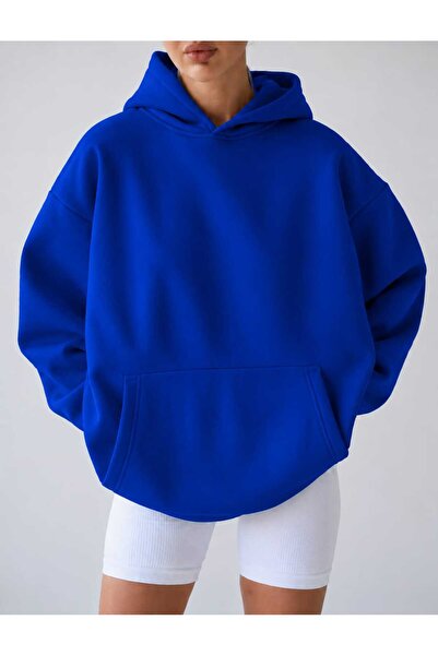 BENROMA 3 Yarn Combed Cotton Hooded Sweatshirt Lr5