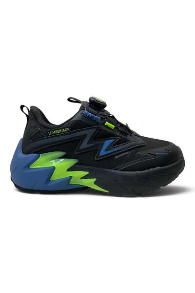 lumberjack Zapper 6Pr Boys' Black Waterproof Outdoor Shoes