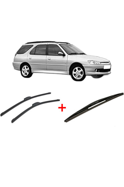 Bosch Set de 3 ștergătoare PEUGEOT 306 Break (7E, N3, N5) 1997 - 2002, pentru...