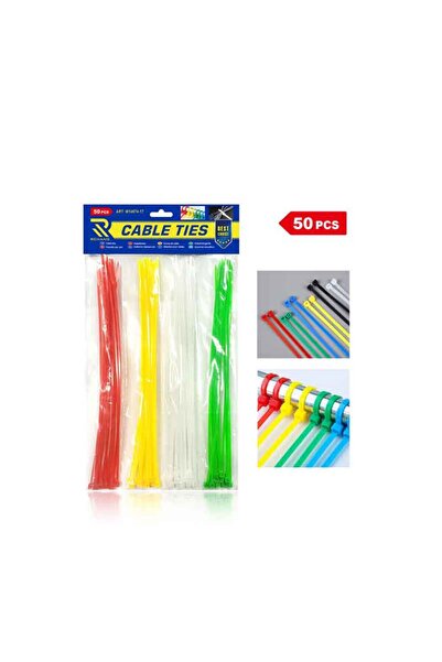 OEM Rchang Δεματικά καλωδίων 2.7x250mm 50τμχ - White Cable Ties