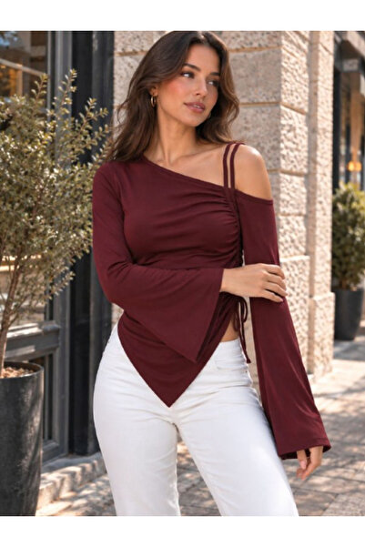 JANES Sandy Drawstring Spanish Sleeve Blouse