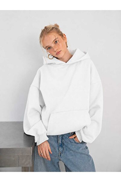 BENROMA 3 Yarn Combed Cotton Hooded Sweatshirt Lq4