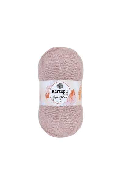 Kartopu Angora Natural Hand Knitting Yarn 5-Pack – Natural Textured Dowry Sha...