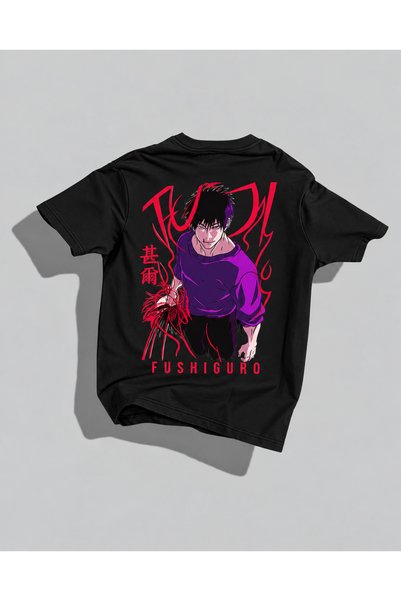 Nulivez Jujutsu Kaisen Toji Fushiguro T-Shirt – Anime Printed Oversize Unisex...