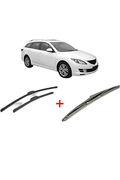 Bosch Комплект от 3 чистачки за MAZDA 6 Комби (GH) 2007 - 2013, за предно стъ...