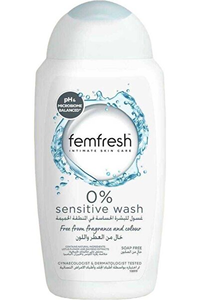 Femfresh Sensitive Wash 0% 250 ml