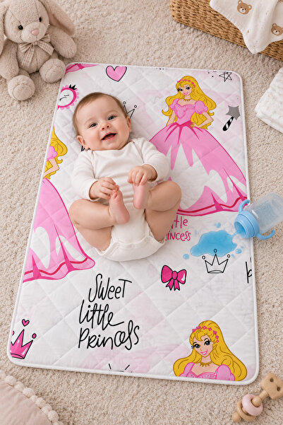 Mislina Home Washable Baby Changing Pad - Liquid-Proof Quilted Care Cover, Co...