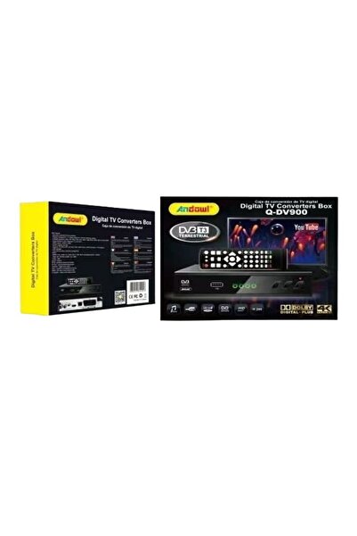 OEM Andowl Q-DV900 Ψηφιακός Δέκτης Αποκωδικοποιητής Mpeg-4 4K UHD Σύνδεσεις S...