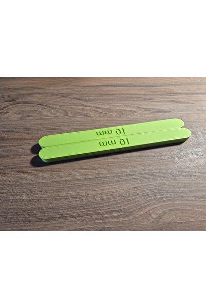 NO BRAND Șine pentru nivelarea și rularea lutului – 10 mm |   Set de 2