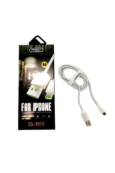 OEM Treqa Καλώδιο Φόρτισης Iphone Ios 5Α Ca-8272 - Charge & Data Cable For Ios