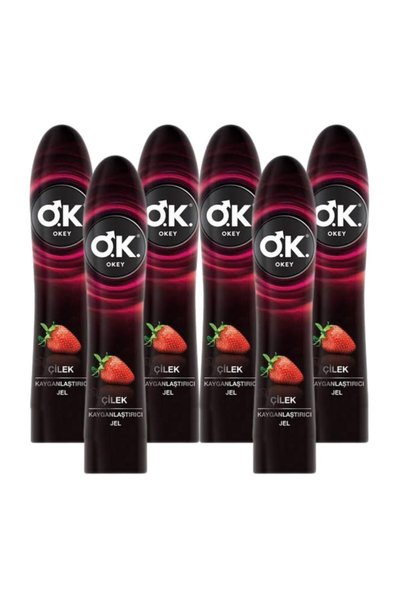 Okey Kayganlaştırıcı Jel Çilek 100ml x6