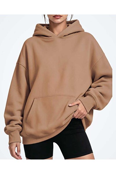 BENROMA 3 Yarn Combed Cotton Hooded Sweatshirt Lt2