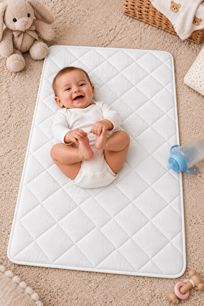 Mislina Home Washable Baby Changing Pad - Liquid-Proof Quilted Care Cover, Co...