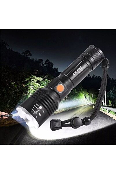 OEM Επαναφορτιζόμενος φακός XH-P50 BX-P07 1500 lumens - Glare flashlight