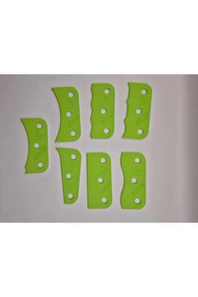 NO BRAND Lame de olărit pentru modelarea lutului – Set de 7 |   10 cm – Set 1