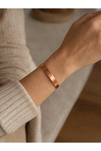 ATÖLYE ALBATROS Women's Copper Bracelet - 3 Pieces of 100% Pure Copper Women's Bracelets