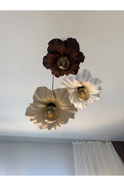 DREAM MODE Nest 3Lü Sarkıt Avize Modern Dekoratif E27 Salon Mutfak Yatak Odası Avizesi