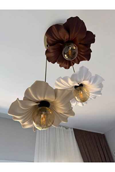DREAM MODE Nest 3Lü Sarkıt Avize Modern Dekoratif E27 Salon Mutfak Yatak Odası Avizesi
