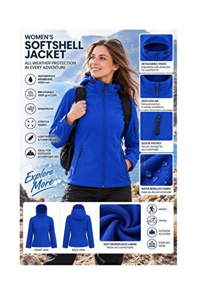 Legend Classics Γυναικείο μπουφάν softshell, - LE821