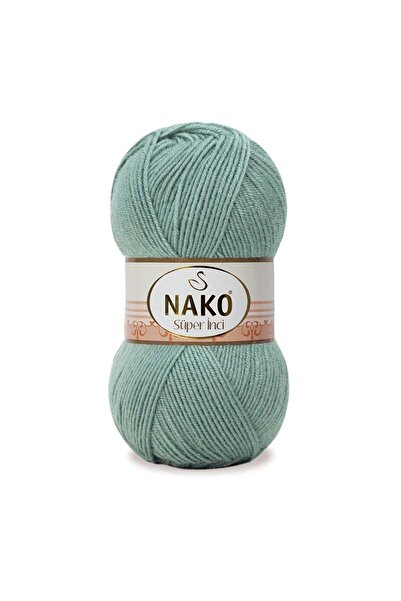 NAKO Super Pearl Hand Knitting Yarn 5-Pack - Premium Wool Sweater and Cardiga...