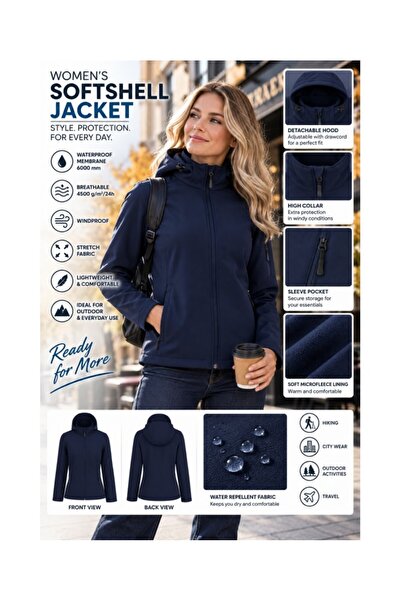 Legend Classics Γυναικείο μπουφάν softshell, - LE821