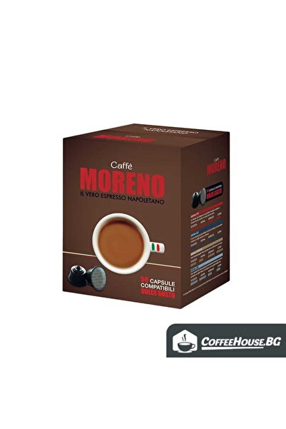 Moreno Κάψουλες καφέ Aroma Blue για Dolce Gusto, 50 τεμάχια.