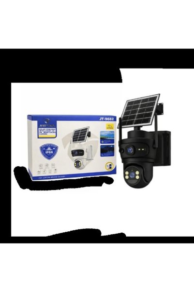 OEM Jortan Ηλιακή Κάμερα Ασφαλείας 4G PTZ IP66 με Full Color Νυχτερινή Όραση ...