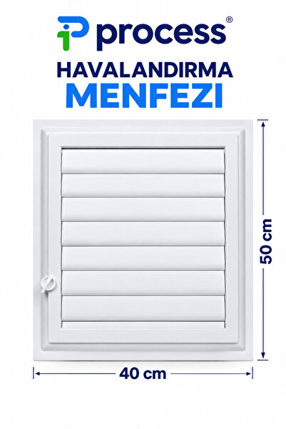Havalandırma Menfezi 40x50 cm – Yapışkanlı Arka Bantlı