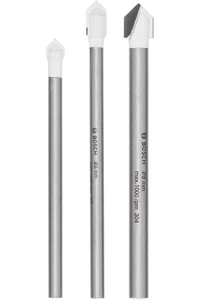 Boschen Bosch 2609255588 Tile Drill Bit Set (3 Pieces)