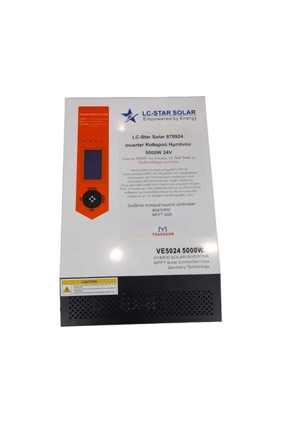 Tradesor Μετατροπέας Ισχύος - 24V - 5000W - 60A - LC-Star Solar - 338013