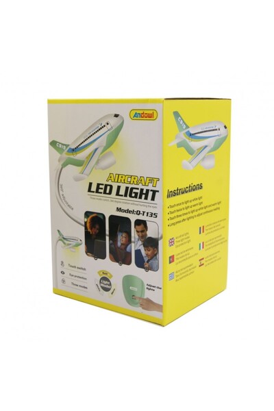 Andowl ΦΩΣ LED ΑΕΡΟΣΚΑΦΟΣ Q-T135