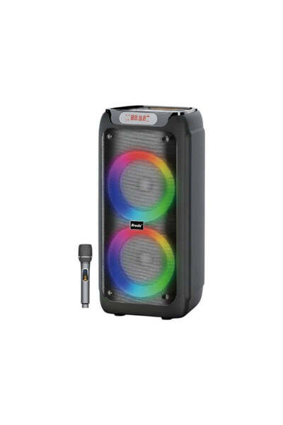 Tradesor Φορητό ηχείο subwoofer με μικρόφωνο Karaoke - 8" - BTS-2173 - 721735