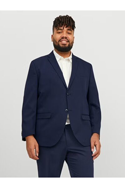 Jack & Jones Plus Ανδρικό Μπουφάν, JPRFRANCO, με κανονική γραμμή, Σκούρο Μπλε
