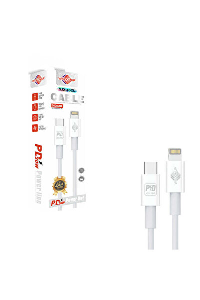OEM Wisdomup Καλώδιο Φόρτισης Type-C σε Lightning SJX-43CL - Type-C to Lightn...