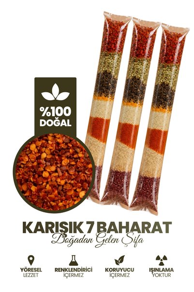 Liman Baharat Karışık 7’li Baharat 3 Adet