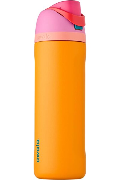 owala Aualaa Free Sip Insulated Stainless Steel Water Bottle with Straw for S...