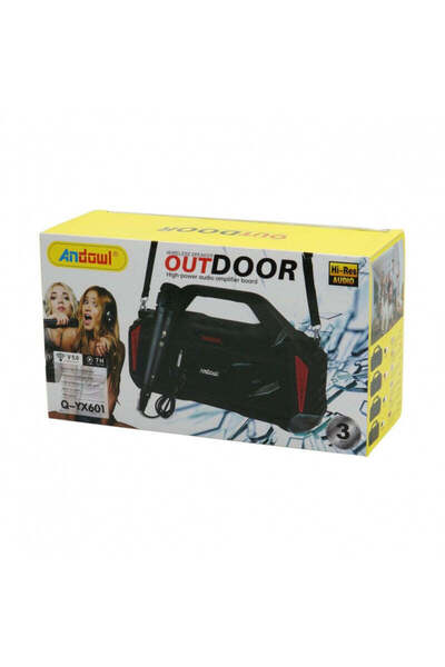 Andowl ΦΟΡΗΤΟ ΗΧΕΙΟ OUTDOOR AN-Q-YX601