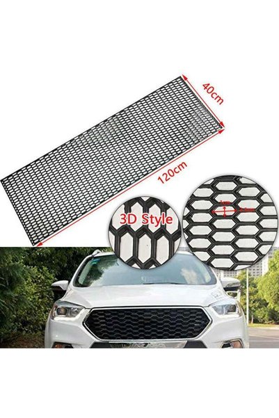 OEM GrowPal Πλαστική Σίτα Προφυλακτήρα 120x40cm- Plasticcar bumper grill