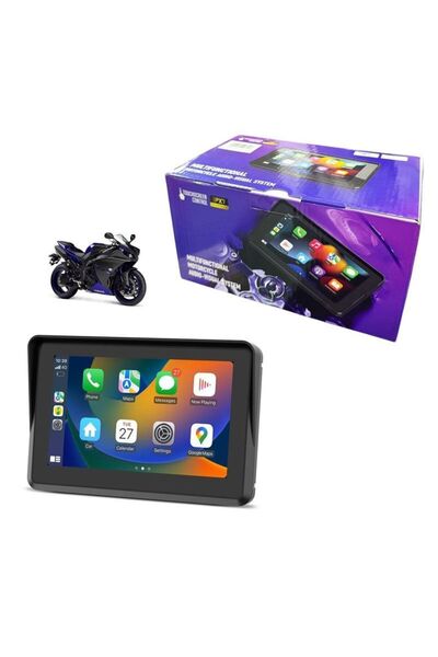 OEM Οθόνη Μοτοσυκλέτας Αδιάβροχη Αφής 5" M550 - Motorcycle audio-visual system