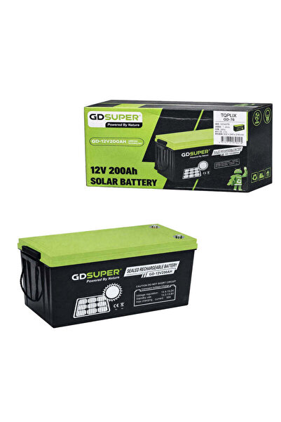 OEM Μπαταρία Μολύβδου 12V 200Ah GD Super για Φωτοβολταϊκά Συστήματα GD-76 - G...