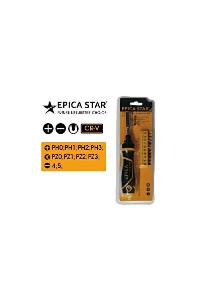EPICASTAR ΣΕΤ ΚΑΤΣΑΒΙΔΙ ΜΕ 10 ΔΙΑΦΟΡΕΤΙΚΕΣ ΜΥΤΕΣ EPICA STAR EP-50652