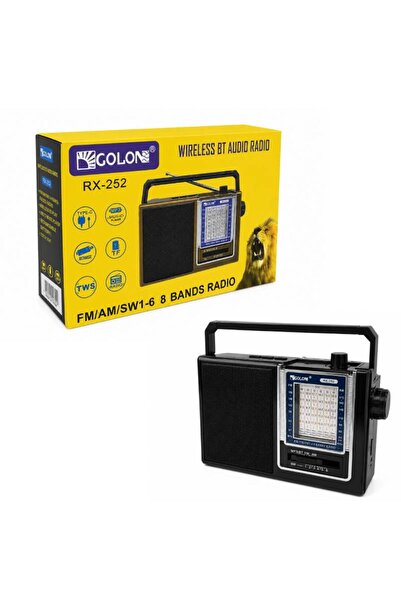 OEM GOLON Φορητό Πολυζωνικό Ραδιόφωνο Bluetooth RX-252 - Portable Bluetooth M...