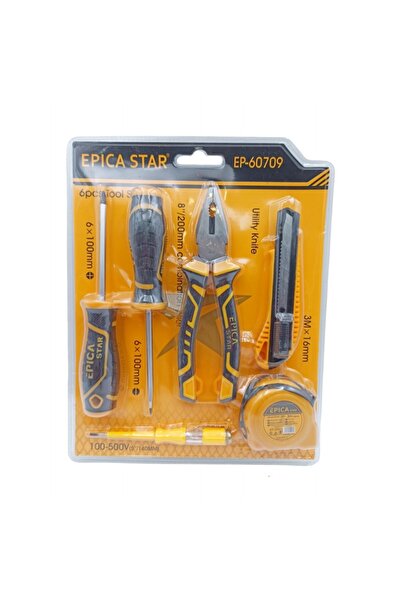 EPICASTAR ΚΙΤ ΕΡΓΑΛΕΙΩΝ 6ΤΜΧ EPICA STAR EP-60709