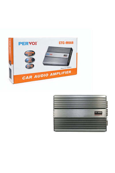 OEM PERVOI Ενισχυτής Αυτοκινήτου 4 Καναλιών 6800W CTC-M668 - Car Audio Amplifier